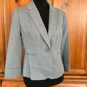 Loft Size 6 Gray Blazer